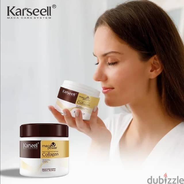 Karseel Collagen Hair Cream, Deep Repair Treatment 6