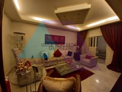 Semi-Furnished Decorated 160m2+open sea view for sale in Bsalim