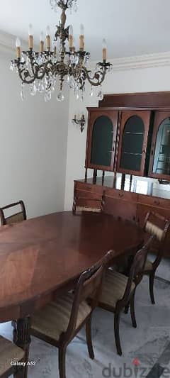 walnut dining room