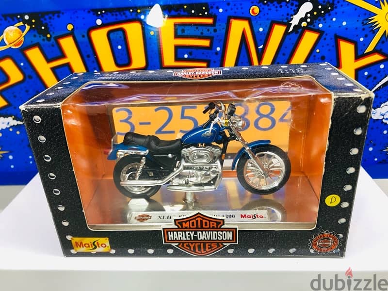 1/18 diecast Harley Davidson XLH1200 Sportster (Series #1) 4