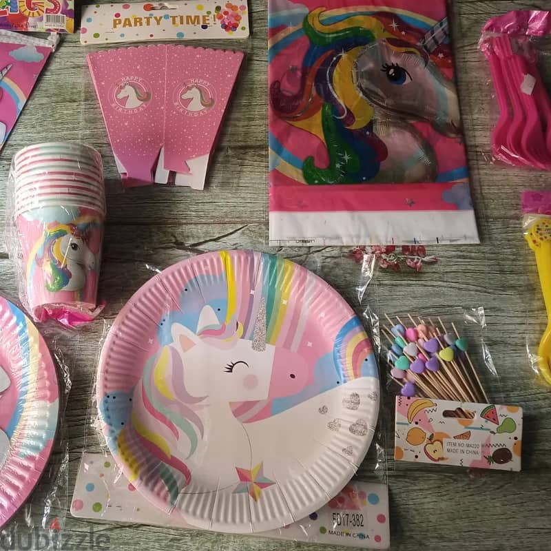 unicorn birthday party theme 3
