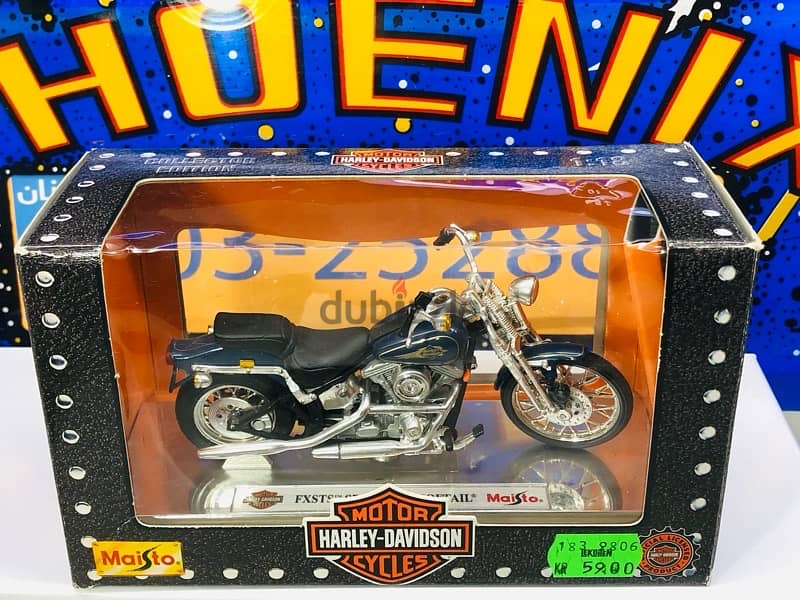 1/18 diecast Harley Davidson FXSTS Springer Softail  (Series #2) 6