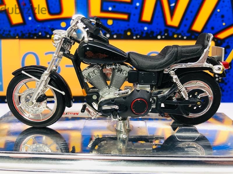 1/18 diecast Harley Davidson FXDB Sturgis 1991 (Series #2) 2