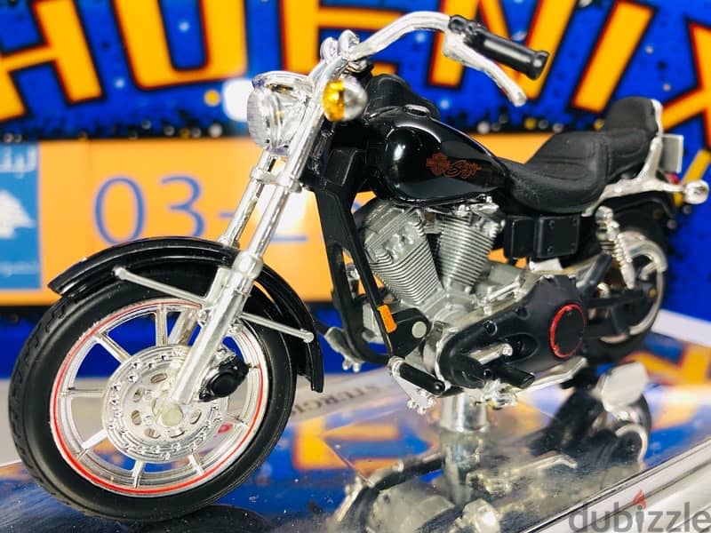 1/18 diecast Harley Davidson FXDB Sturgis 1991 (Series #2) 5