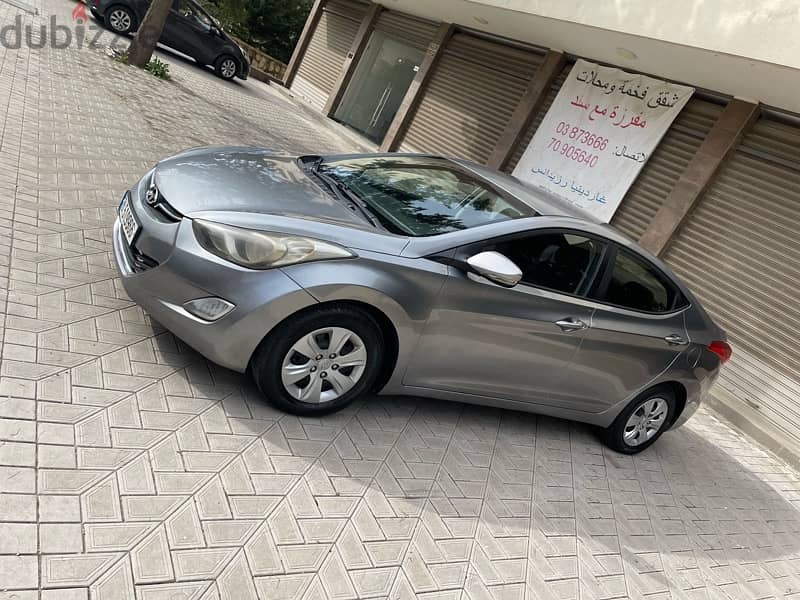 Hyundai elantra 2013 clean شركة لبنانية 1