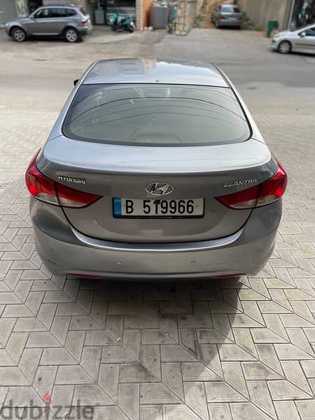 Hyundai elantra 2013 clean شركة لبنانية 5