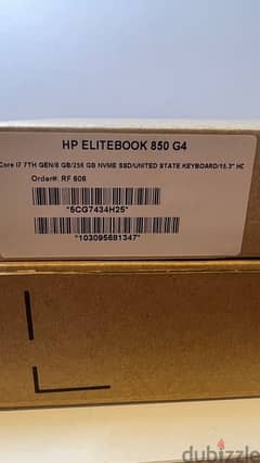 laptop hp elitebook 850 G4 / cor i7 7th generation 0