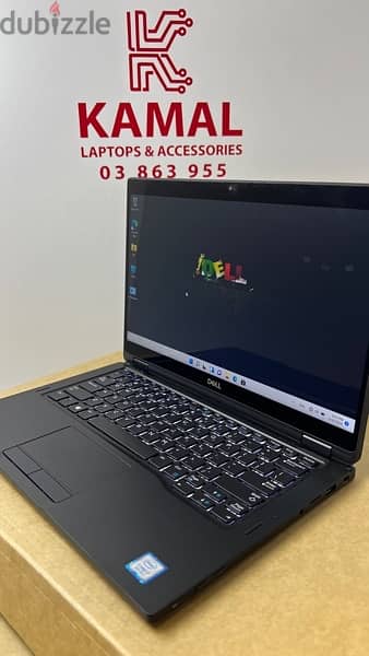 laptop dell 7390 / cor i7 8th generation / touch flip 6