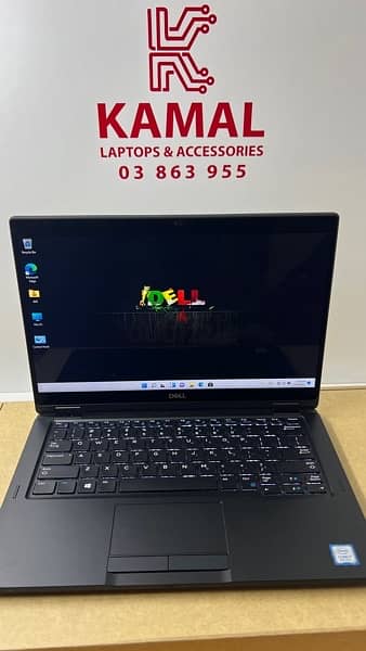 laptop dell 7390 / cor i7 8th generation / touch flip 9