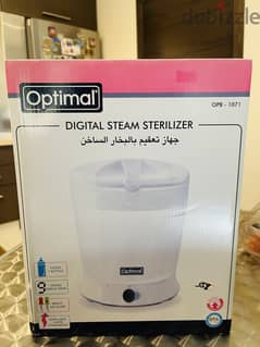 Digital Steam Sterilizer for baby bottles and teats
