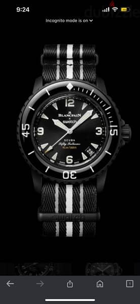 RARE to find: Blancpain x Swatch - Ocean of Storms 4