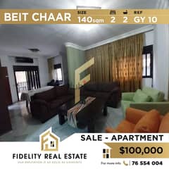 Apartment for sale in Beit El Chaar GY10
