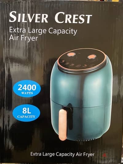 Silvercrest airfryer قلاية البطاطس ودجاح ولحوم