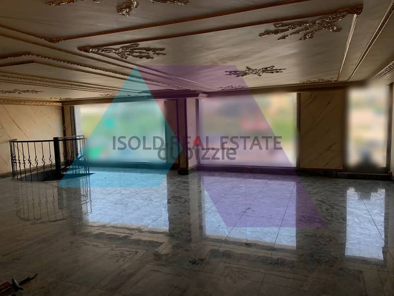 A 200 m2 Decorated ground floor store for rent in Dbaye/Prime Location 4