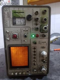 vintage tiktronics spectrum analyzer and osscilator