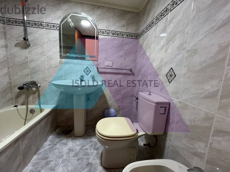 Fully furnished 220 m2 apartment +mountain/ sea view for sale in Halat 16