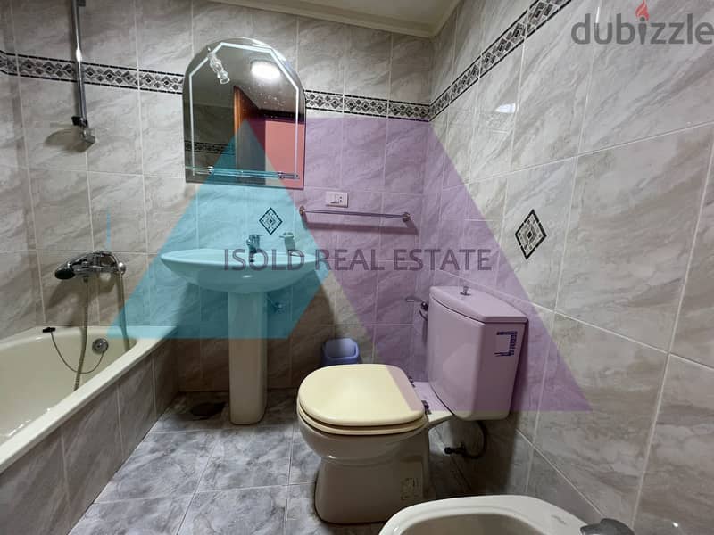 Fully furnished 220m2 apartment + mountain/sea view for sale in Halat 15