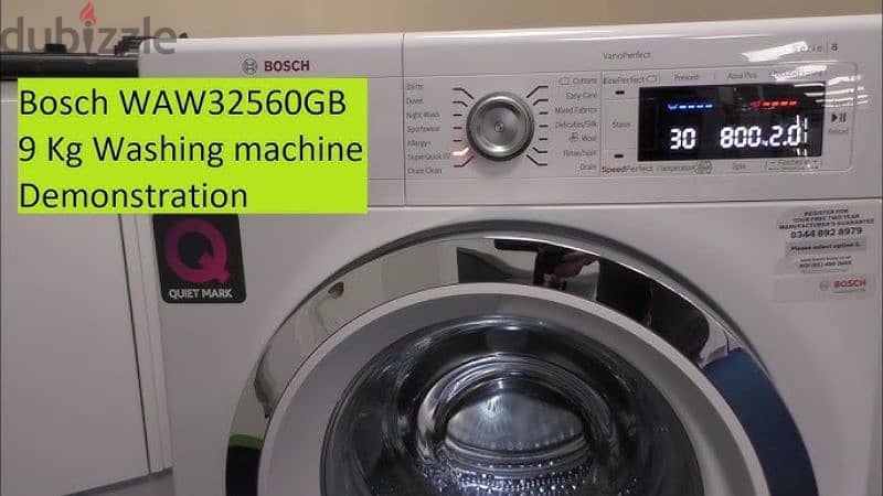 OFFER washing machine german bosch 3