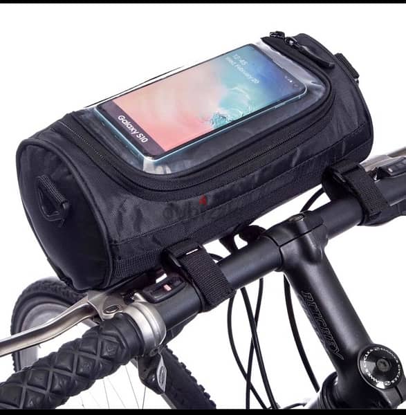 BTR Handlebar Bike Bag with Smartphone Touchscreen Mobile Phone Holder 1