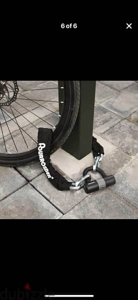 FOURROBBER Security Bike Chain Lock 140mm Heavy Duty Bicycle Lock 5