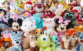 Huge collection of plush toys 0