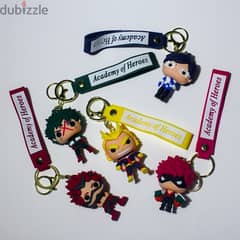 My Hero Academia 3D Anime Keychains