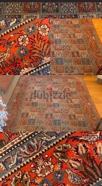Carpets Ajami / قُمّ ثُريّا- handmade-silk&wool/ discount for 2 1