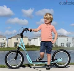 HOMCOM Kick Scooters for Kids with Adjustable Height, Anti-Slip Deck 0