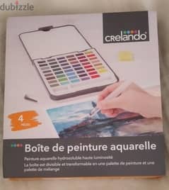 Aquarelle painting box