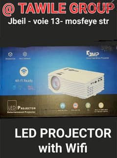 Led projector with wifi