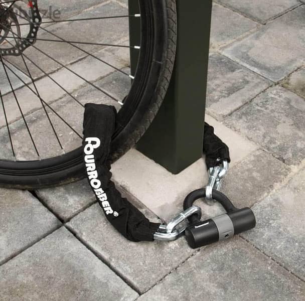 FOURROBBER Security Bike Chain Lock 140mm Heavy Duty Bicycle Lock 4