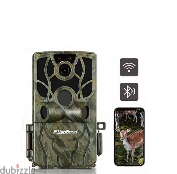 Trail Camera 4K 48MP, Usogood WiFi Game Cameras with Motion Activated 1