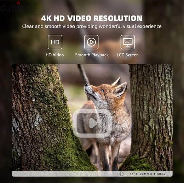 Trail Camera 4K 48MP, Usogood WiFi Game Cameras with Motion Activated 5