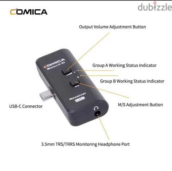 Comica BoomX-DUC1 wireless Microphone set 3