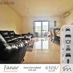 Fanar | Semi Furnished 120m² | Building Age 10 | 2 Underground Parking 0