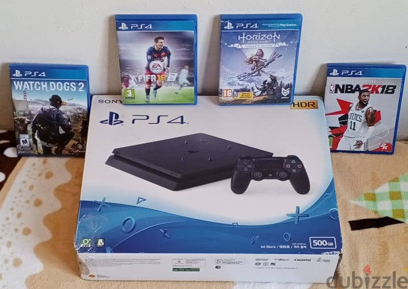 Offers  PS4 Slim بالكرتونة 0