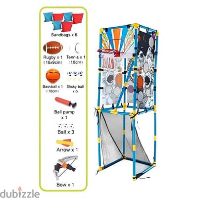 Multi-Functional Arcade Basketball Sports Set For Children