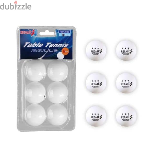 Table Tennis Training Balls Set 6 Pcs 1