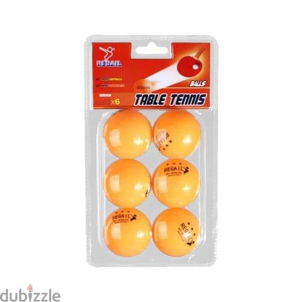 Table Tennis Training Balls Set 6 Pcs 2