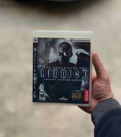 Riddick Ps3 rare game 0