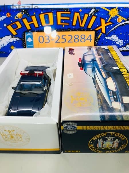 1/18 diecast boxed  Ford Mustang 1988 Magnum 5.0 Litres by GMP Rare 7