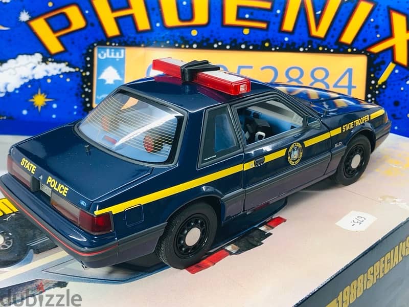 1/18 diecast boxed  Ford Mustang 1988 Magnum 5.0 Litres by GMP Rare 10