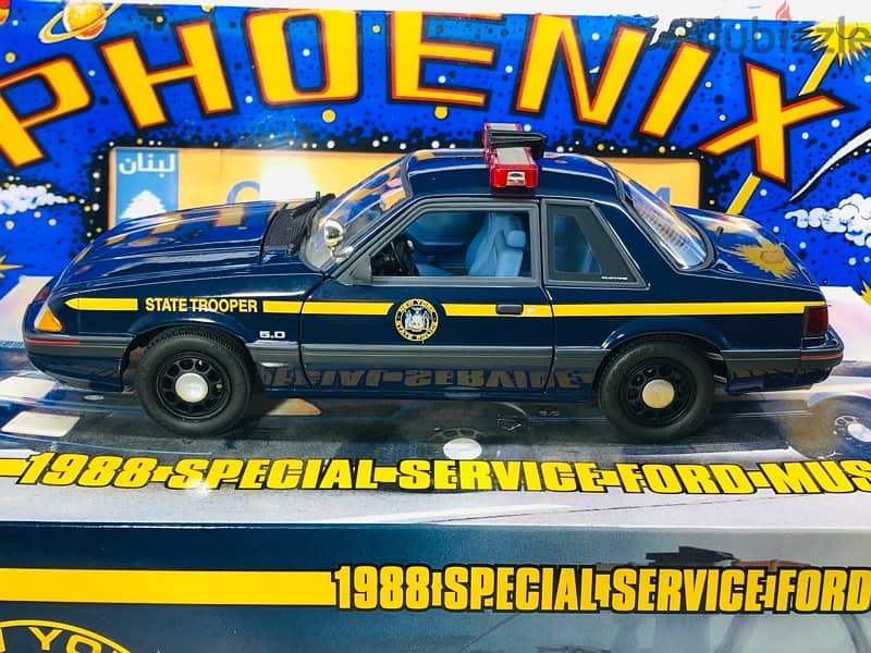 1/18 diecast boxed  Ford Mustang 1988 Magnum 5.0 Litres by GMP Rare 11