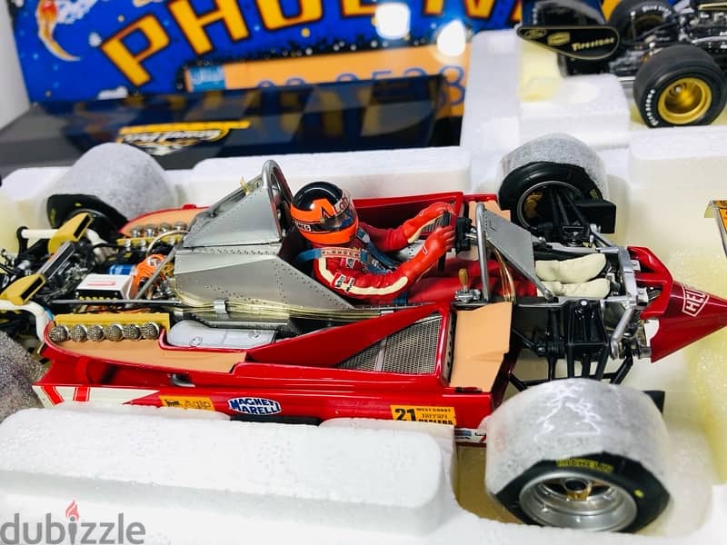 1/18 diecast F1 by Exoto NEW Ferrari 312 T4 Gilles Villeneuve #12 3