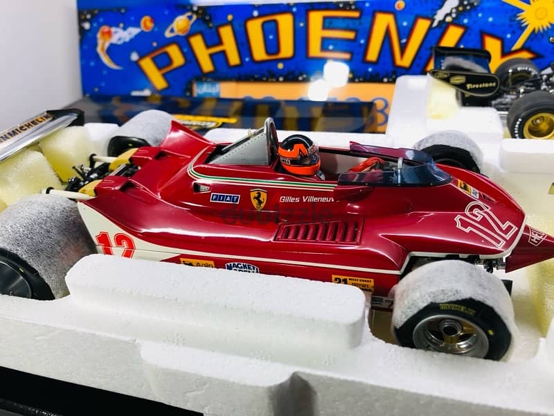 1/18 diecast F1 by Exoto NEW Ferrari 312 T4 Gilles Villeneuve #12 5