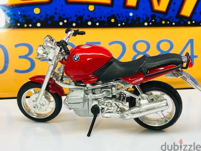 1/18 diecast Motorcycle BMW R1100-R in box 3