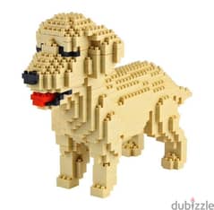 Larcele Micro Dog Building Blocks Mini Pet Building Toy Bricks,950 pcs 0