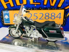 1/18 diecast motorcycle Harley Davidso FLHR Road King (Series #1) RARE 0