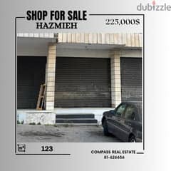 A 3 Door Shop for Sale in Hazmieh