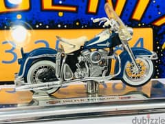 1/18 diecast motorcycle Harley Davidson FLH Duo Glide 1962 (Series #5) 0